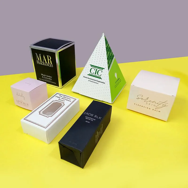 product boxes