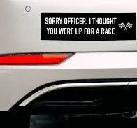 Bumper stickers